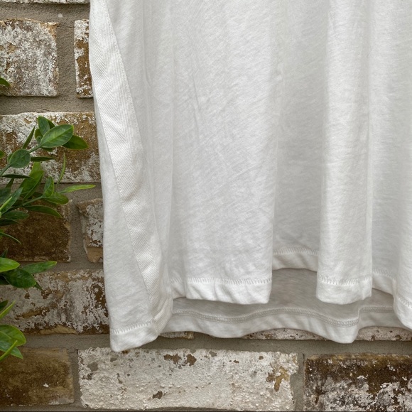 John Varvatos Eyelet Henley S/S T Shirt NWT - Picture 5 of 8